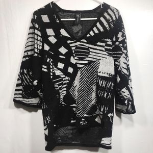 Zero + Maria Cornejo Saban Sweater M Abstract